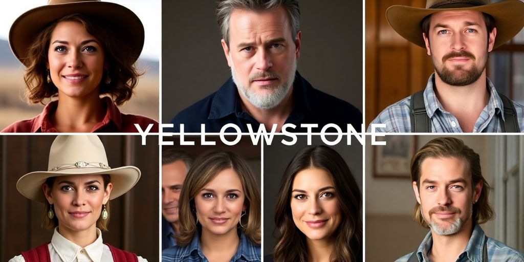Stars der Yellowstone-Serie, Porträts